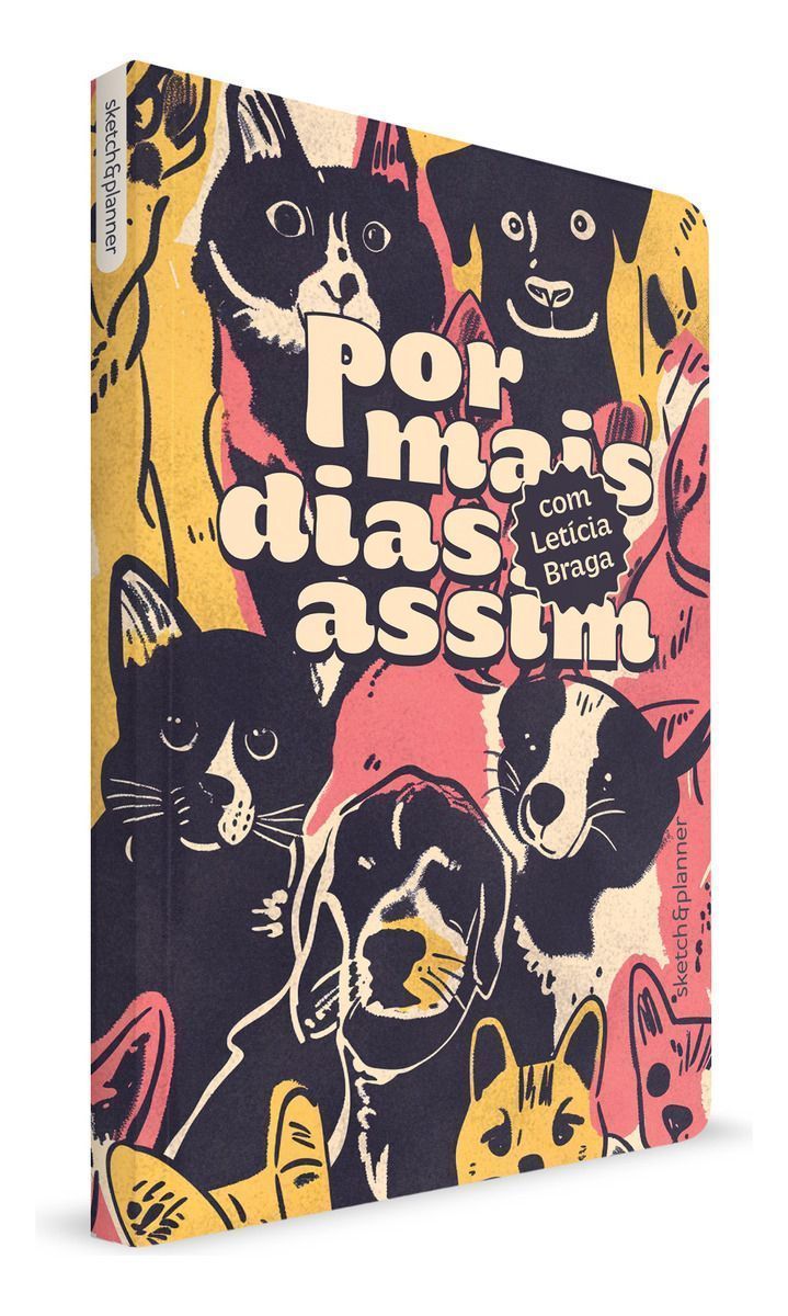 Por Mais Dias Assim - Sketch&Planner - Capa Pets 2