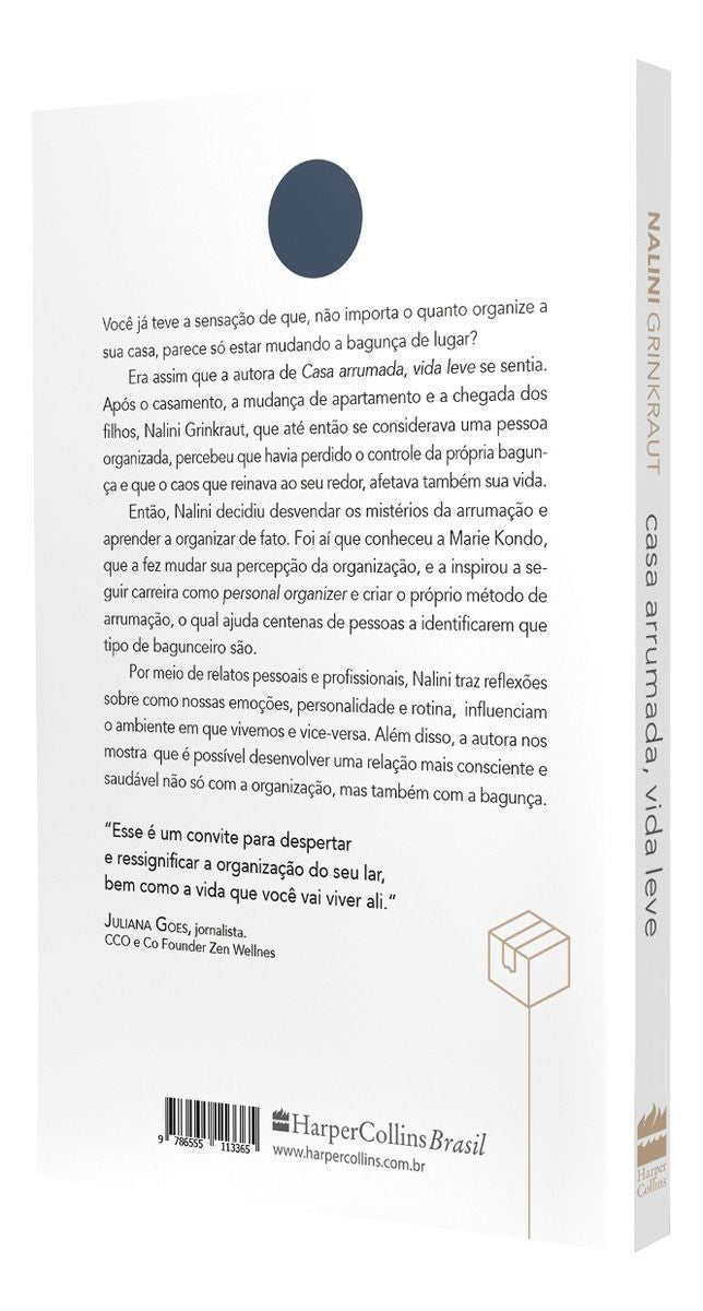 Casa Arrumada, Vida Leve - o Poder Da Organização
