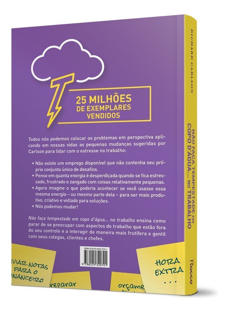 Não Faça Tempestade em Copo D' Água no Trabalho