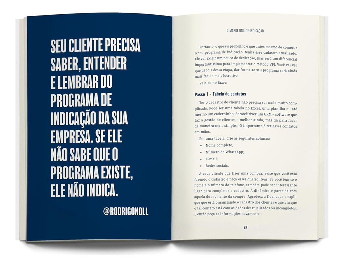 Criando Clientes Vendedores - Como utilizar marketing de indicação para conquistar clientes com meno