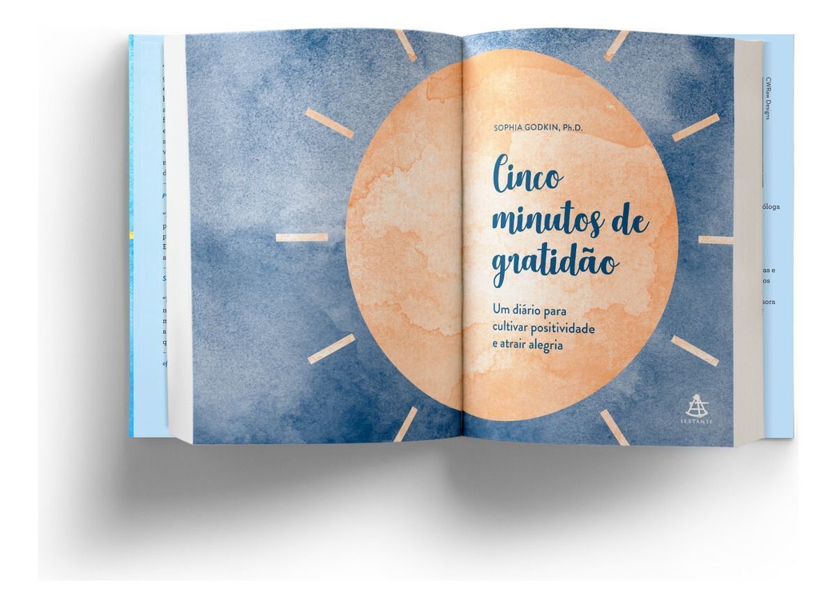 Cinco Minutos de Gratidão – Um Diário Para Cultivar Positividade e Atrair Alegria