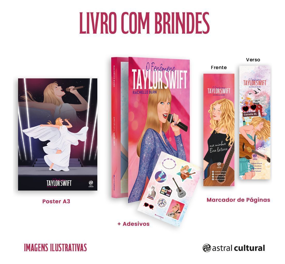 O Fenômeno Taylor Swift - Com Brindes