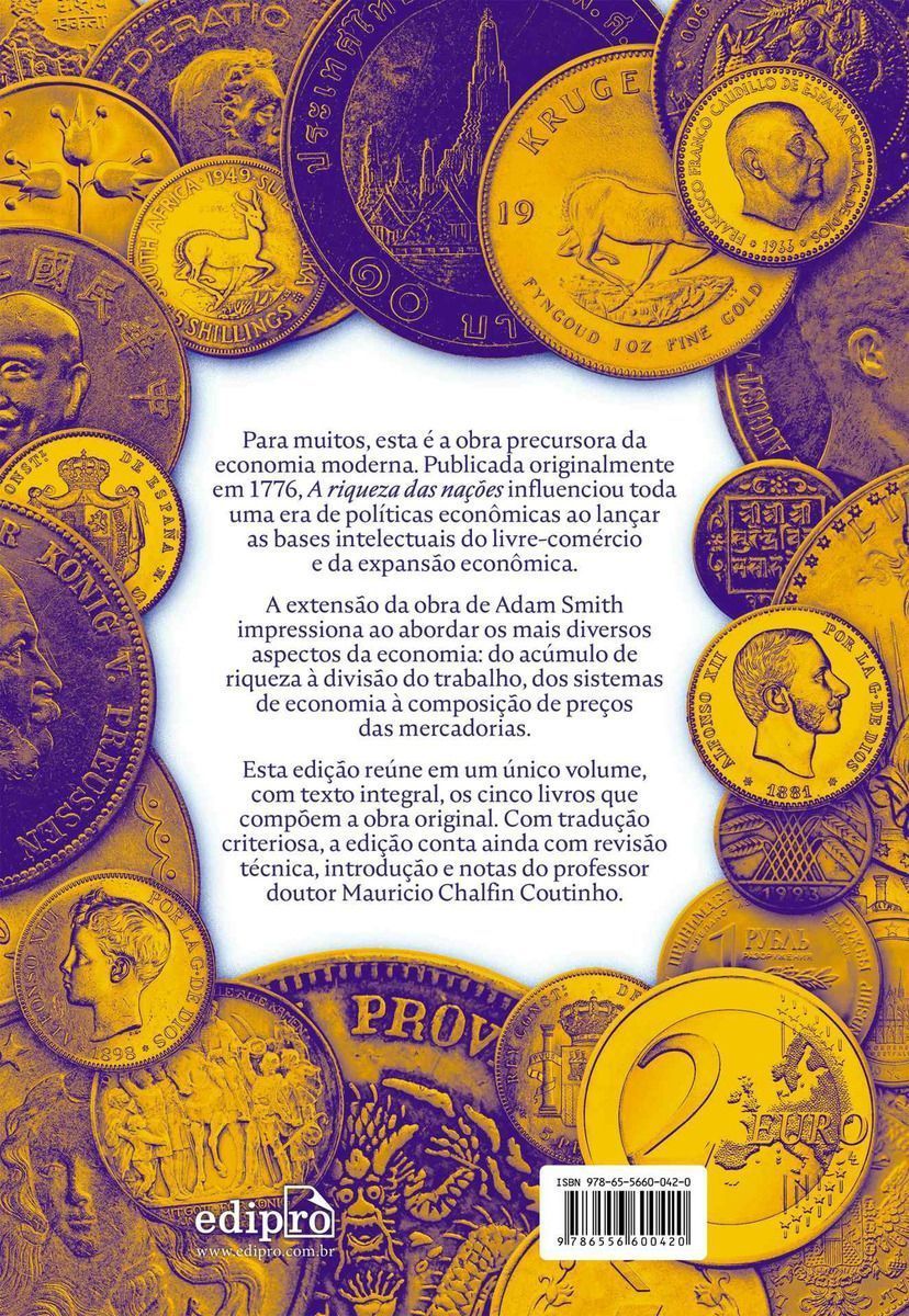 A Riqueza Das Nações - Edição Integral