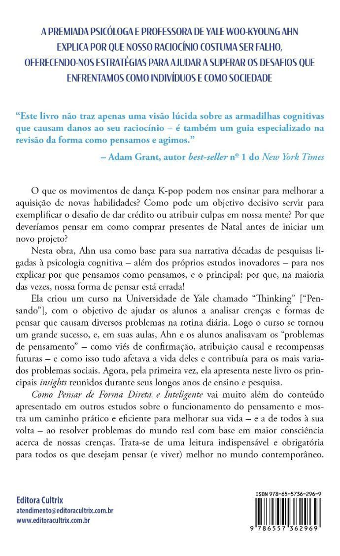 Como Pensar de Forma Direta e Inteligente