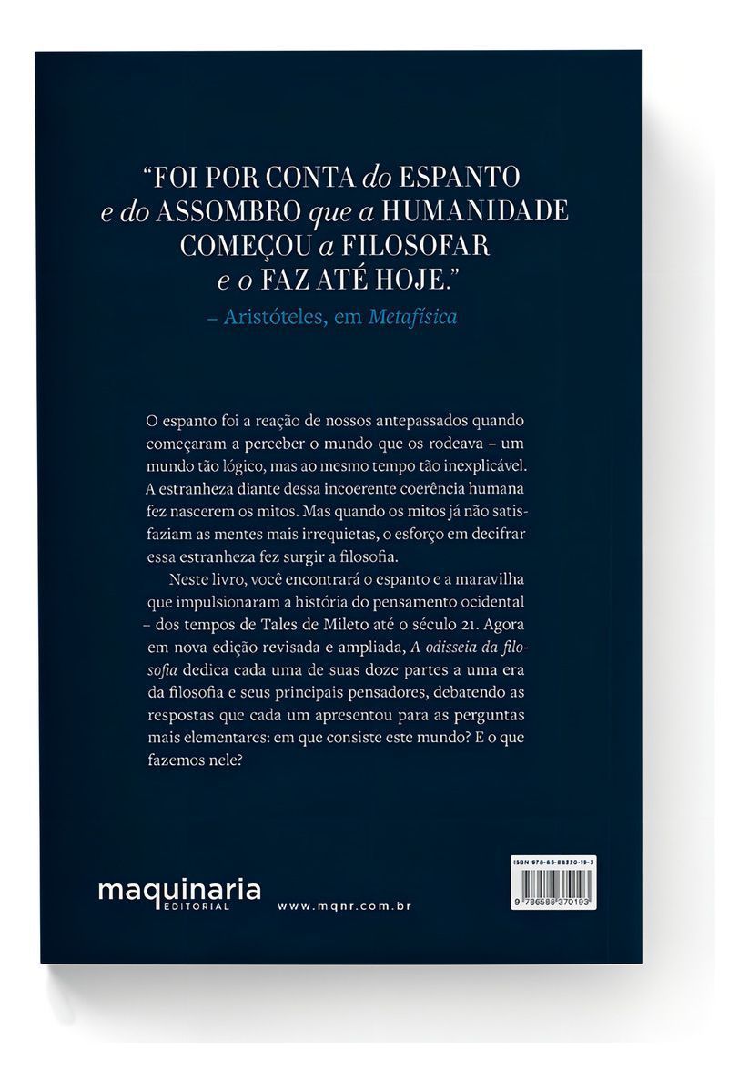 Odisseia da Filosofia, A - Uma Breve História do Pensamento Ocidental