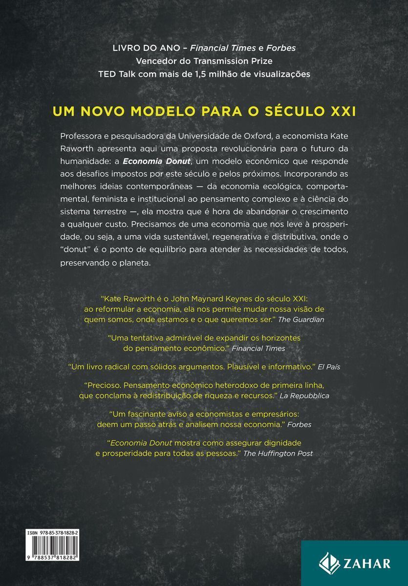 Economia Donut: Uma Alternativa ao Crescimento Qualquer Custo