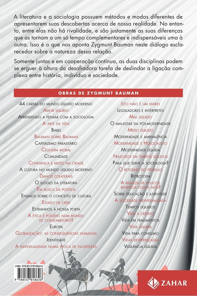 Elogio da Literatura, O