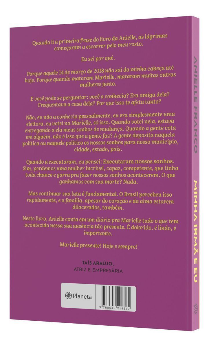 Minha Irmã e Eu - Diário, Memórias e Conversas Sobre Marielle