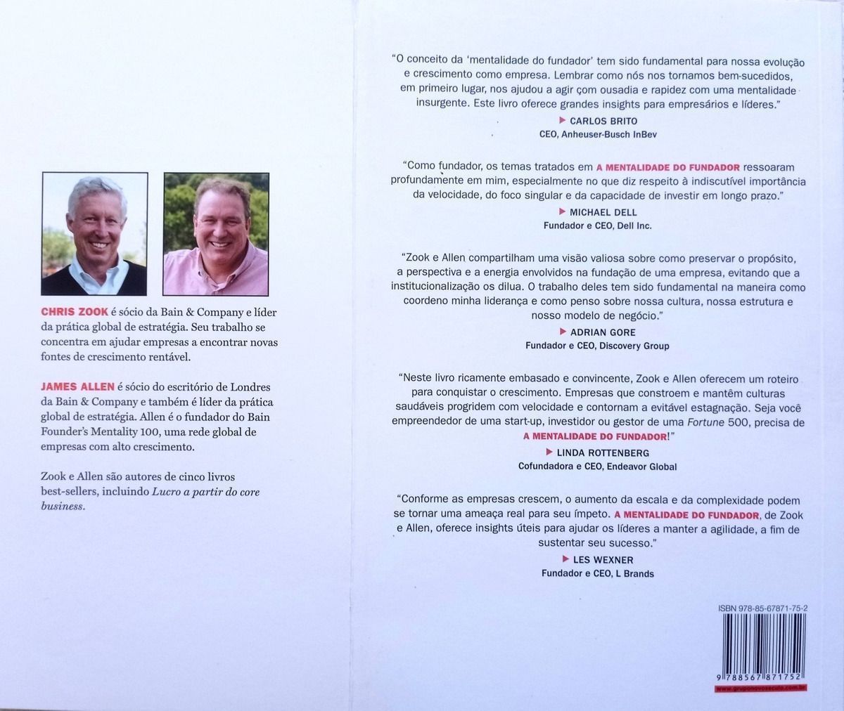 a Mentalidade Do Fundador - a Chave Para Sua Empresa Enfrentar As Crises e Continuar Vencendo