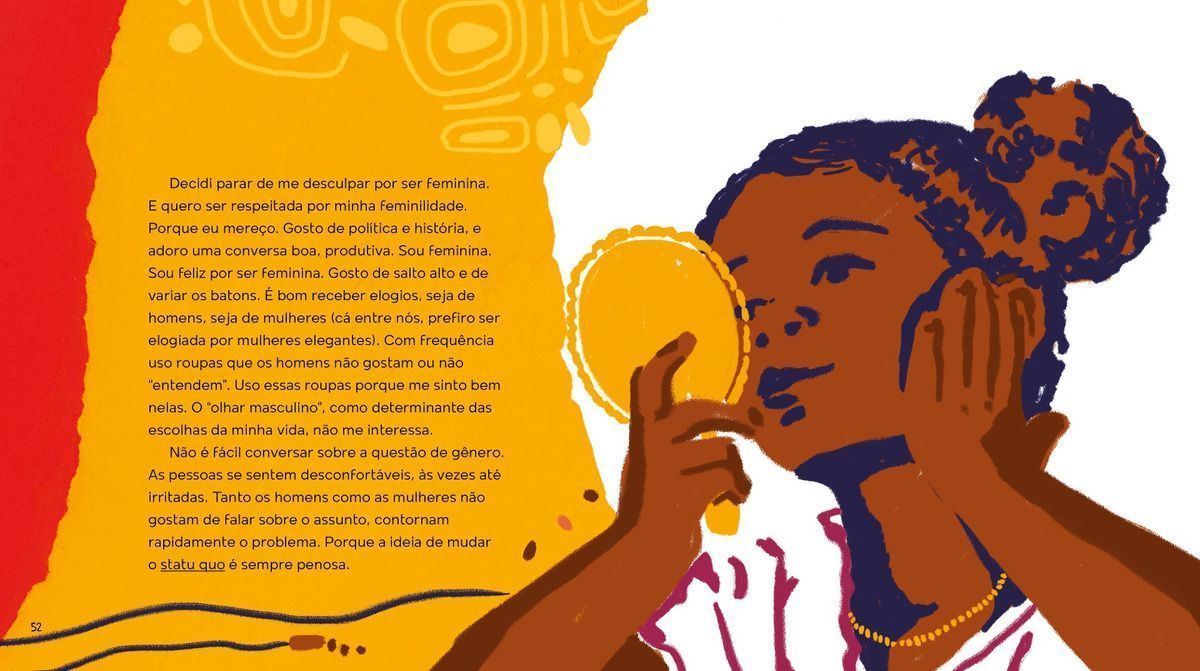 Sejamos todos feministas (edição infantojuvenil ilustrada)