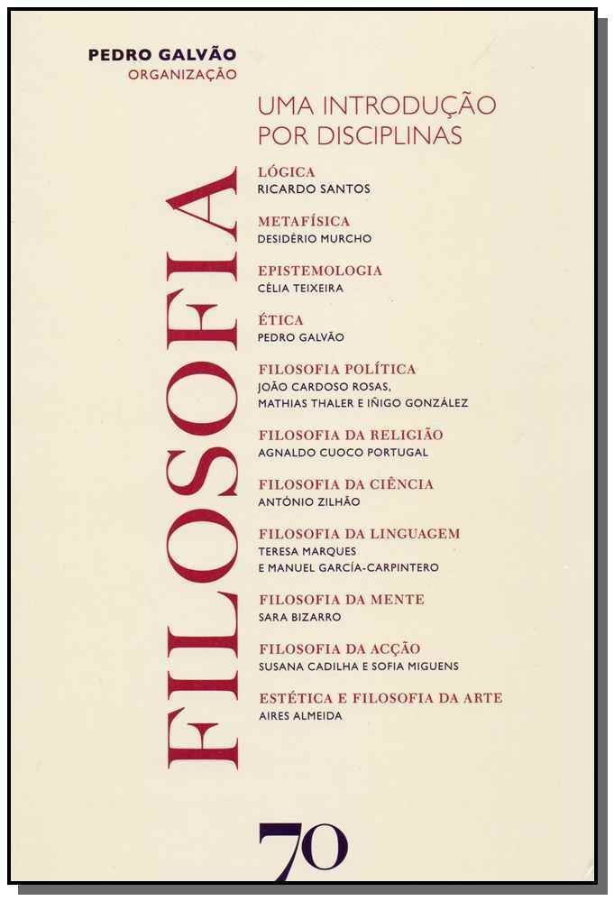 Filosofia - Uma Introdução por Disciplinas
