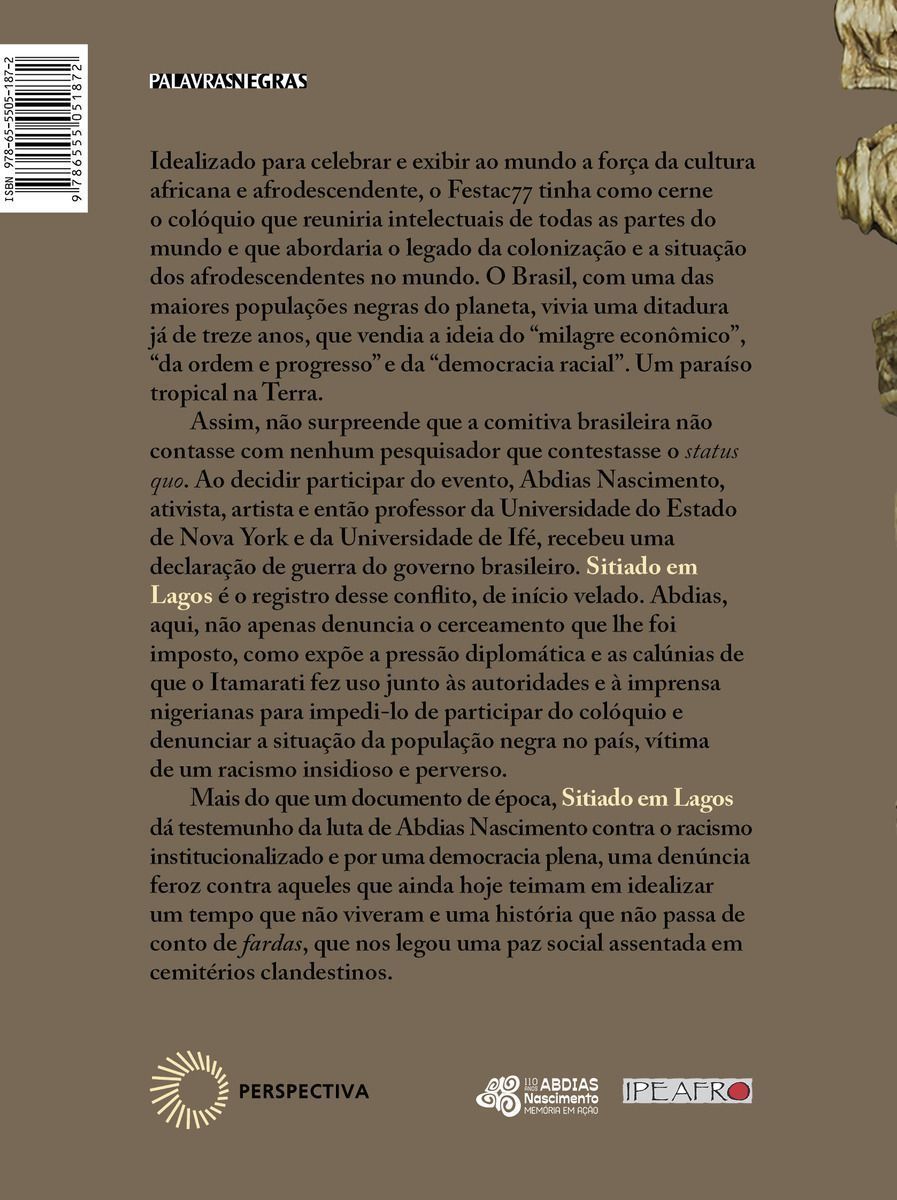Sitiado Em Lagos - Autodefesa de Um Negro Acossado Pelo Racismo