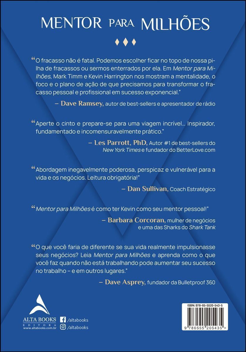 Mentor Para Milhões - Segredos De Sucesso Nos Negócios, Nos Relacionamentos e Muito Mais