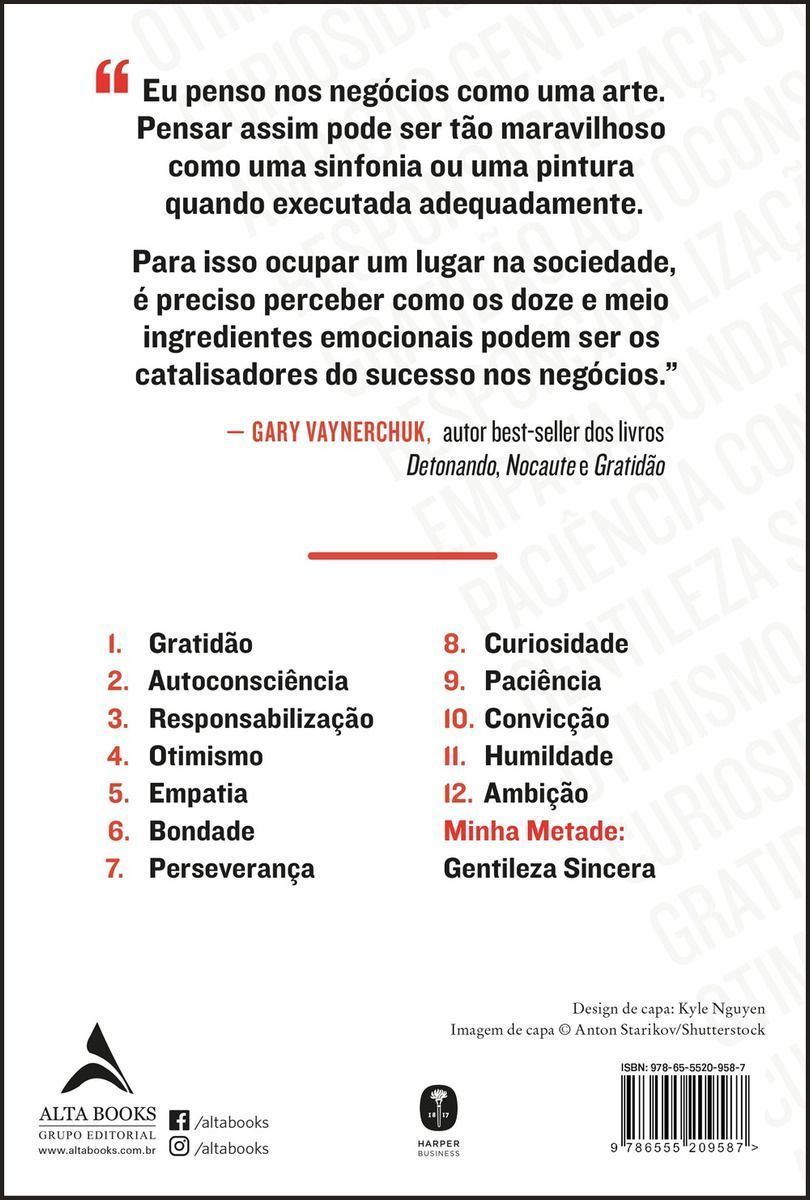 Doze e Meio - Potencializando os Ingredientes Emocionais Necessários Para o Sucesso Nos Negócios