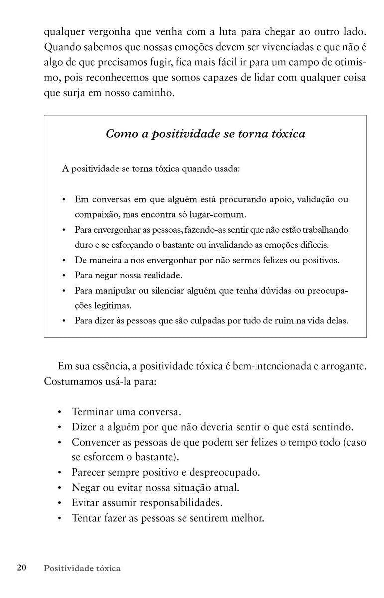 Positividade Tóxica - Como Ser Autêntico Em Um Mundo Obcecado Pela Felicidade