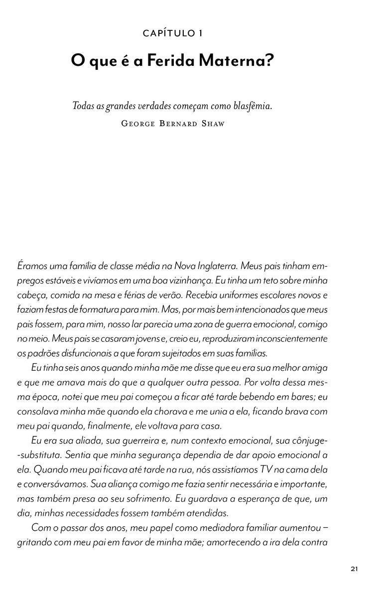 Poder Feminino - Cure a Ferida Materna e Quebre o Ciclo Da Cultura Do Patriarcado