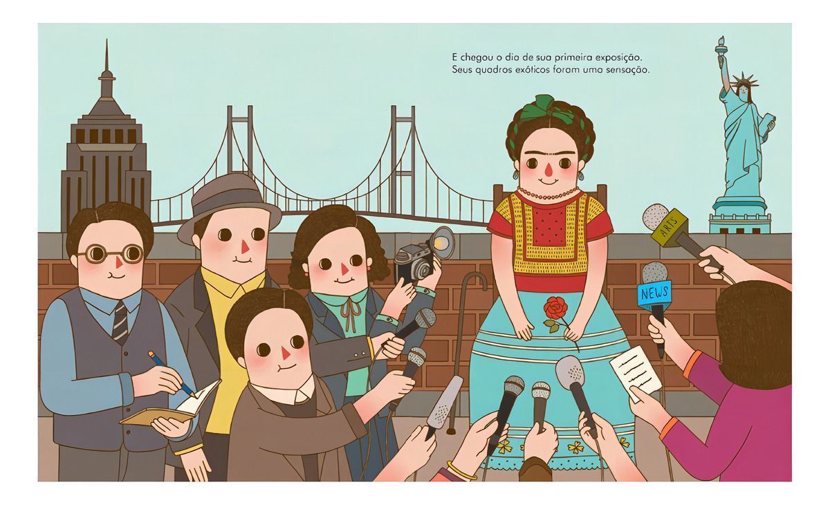 Gente Pequena, Grandes Sonhos - Frida Kahlo