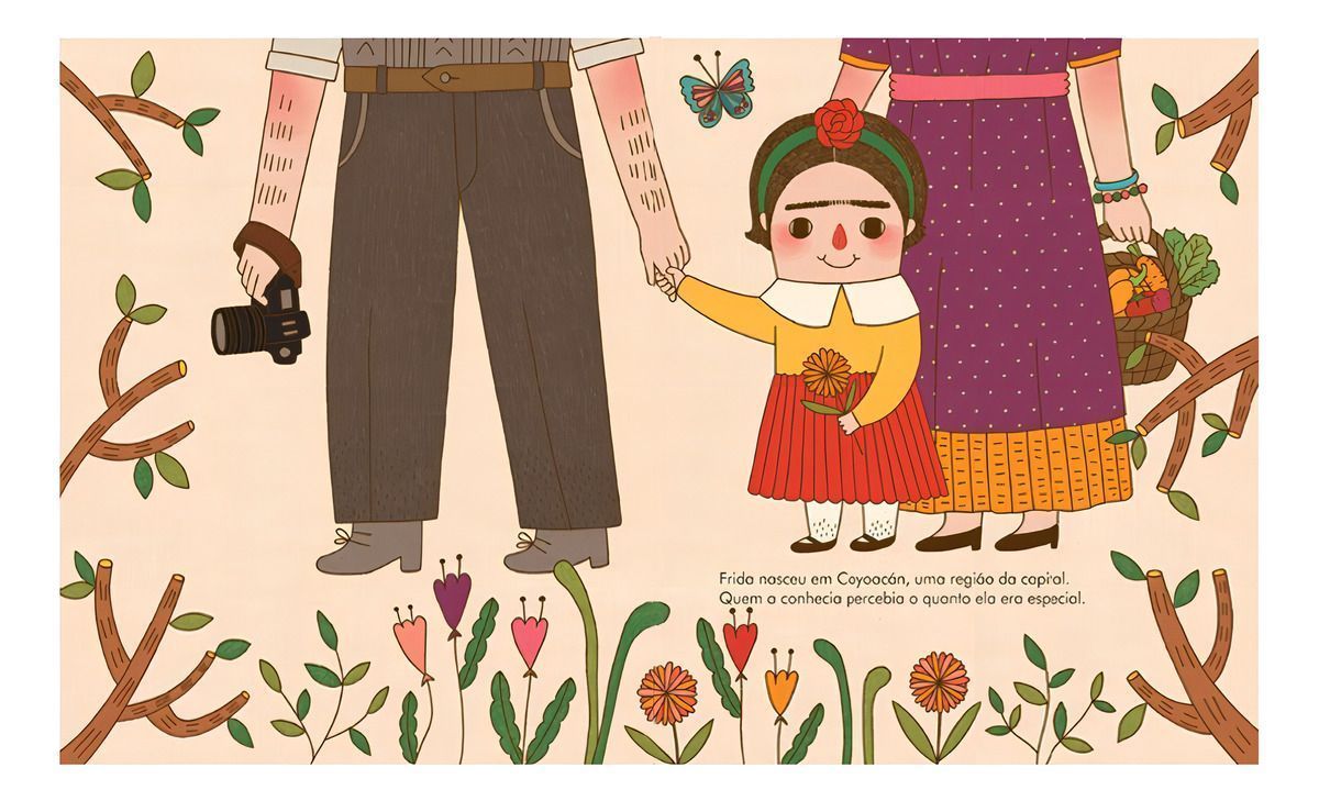 Gente Pequena, Grandes Sonhos - Frida Kahlo