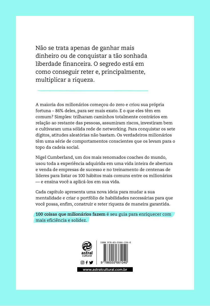 100 Coisas Que Milionários Fazem