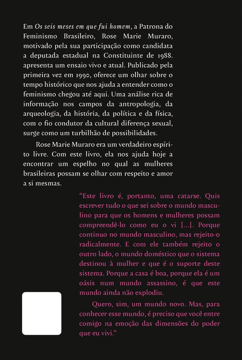 Seis Meses em Que Fui Homem, Os - 02Ed/20