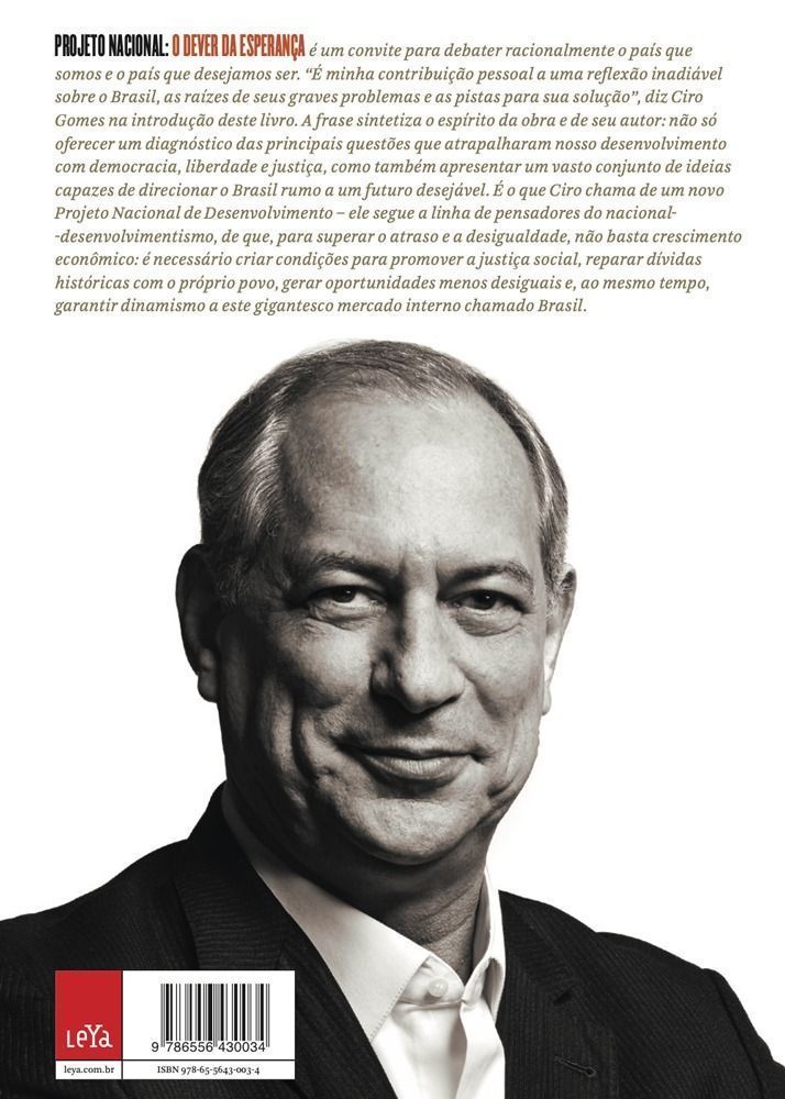 Projeto Nacional: O Dever da Esperança