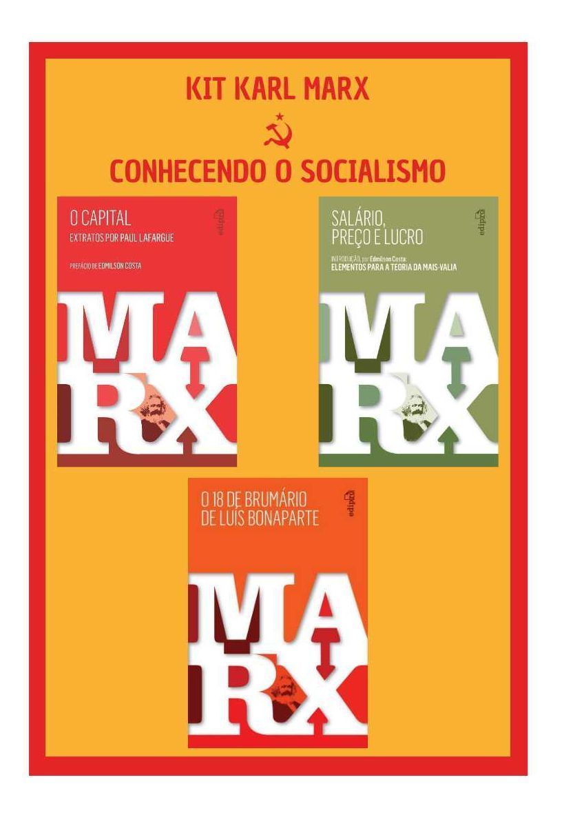 Kit - Karl Marx - Conhecendo o Socialismo
