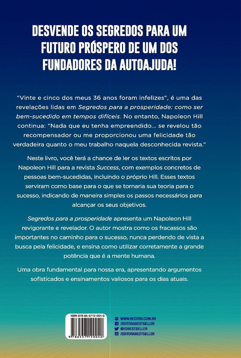 Segredos Para a Prosperidade