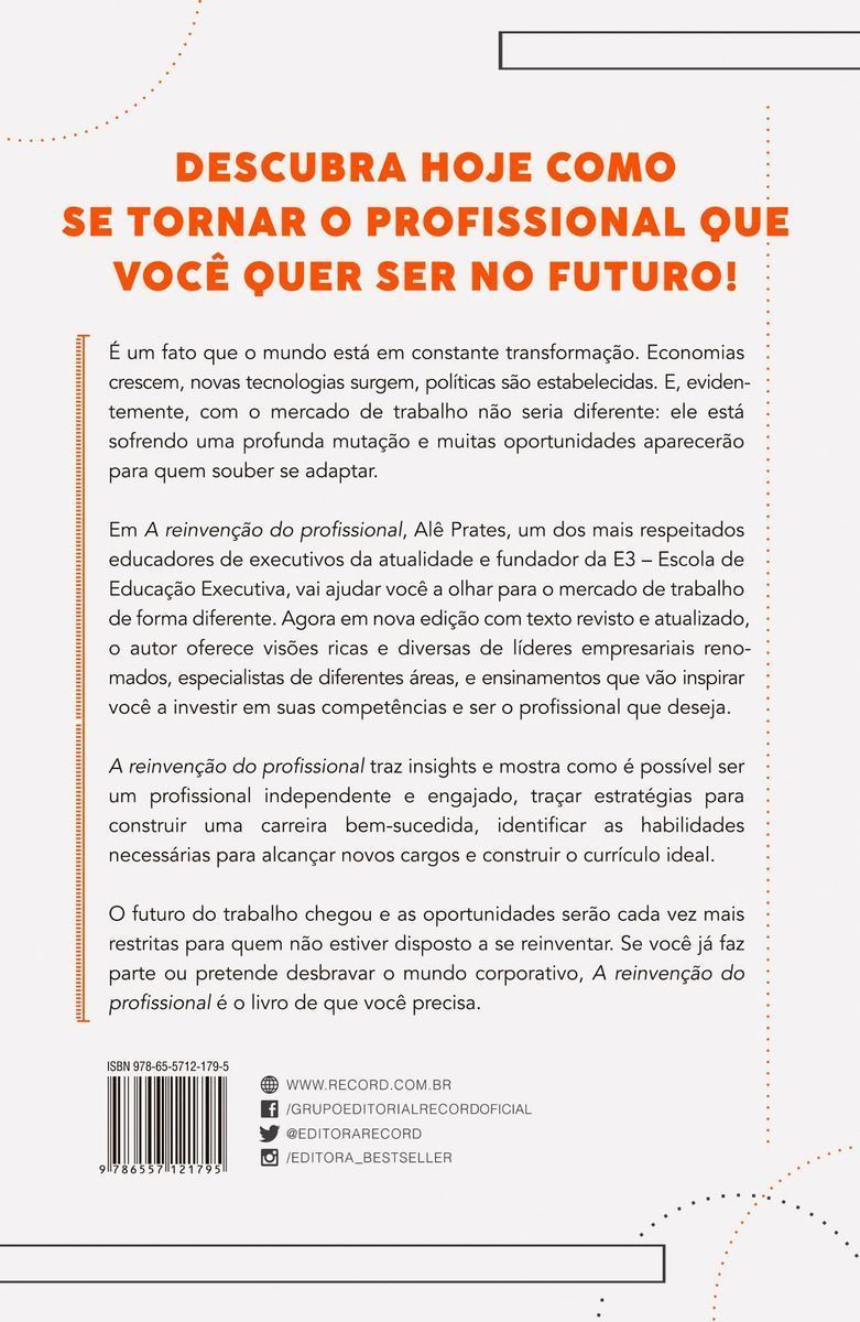 A Reinvenção Do Profissional
