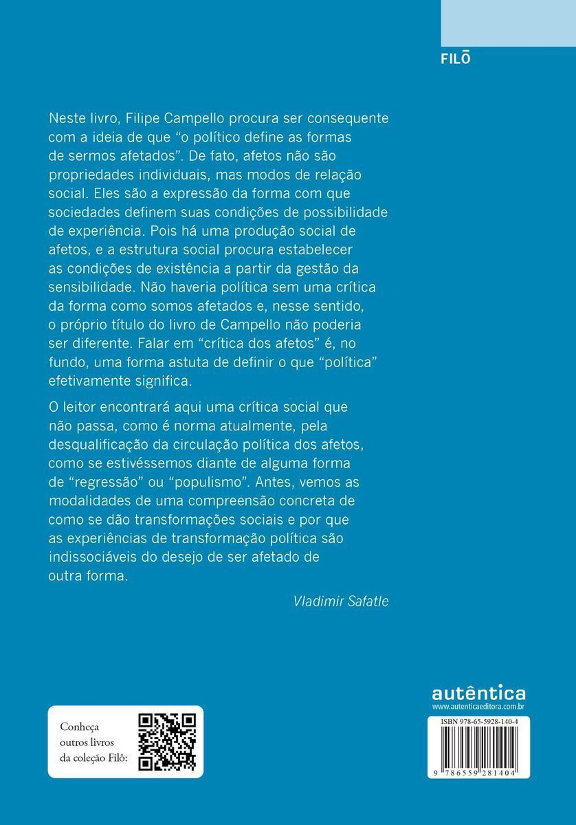 Crítica dos Afetos