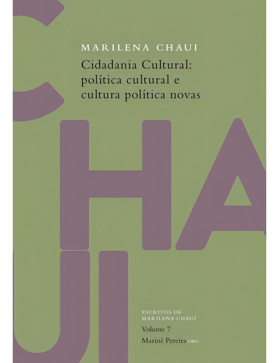 Cidadania Cultural: Política Cultural e Cultura Política Novas