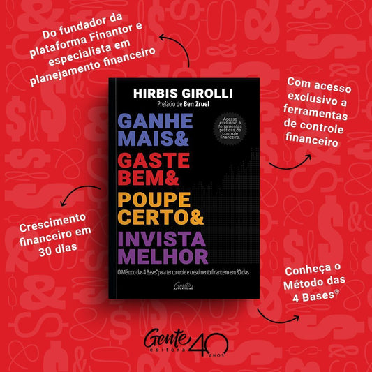 Ganhe Mais, Gaste Bem, Poupe Certo e Invista Melhor
