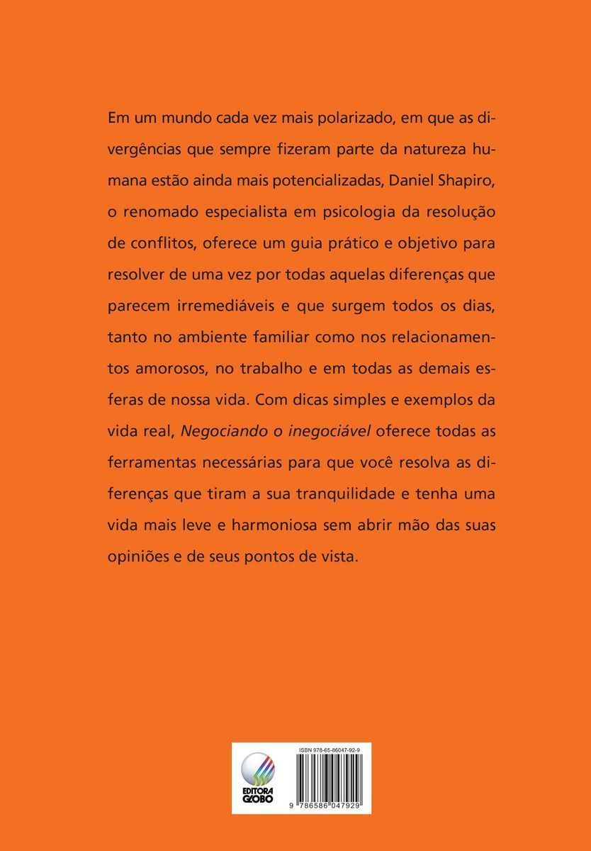 Negociando o Inegociável