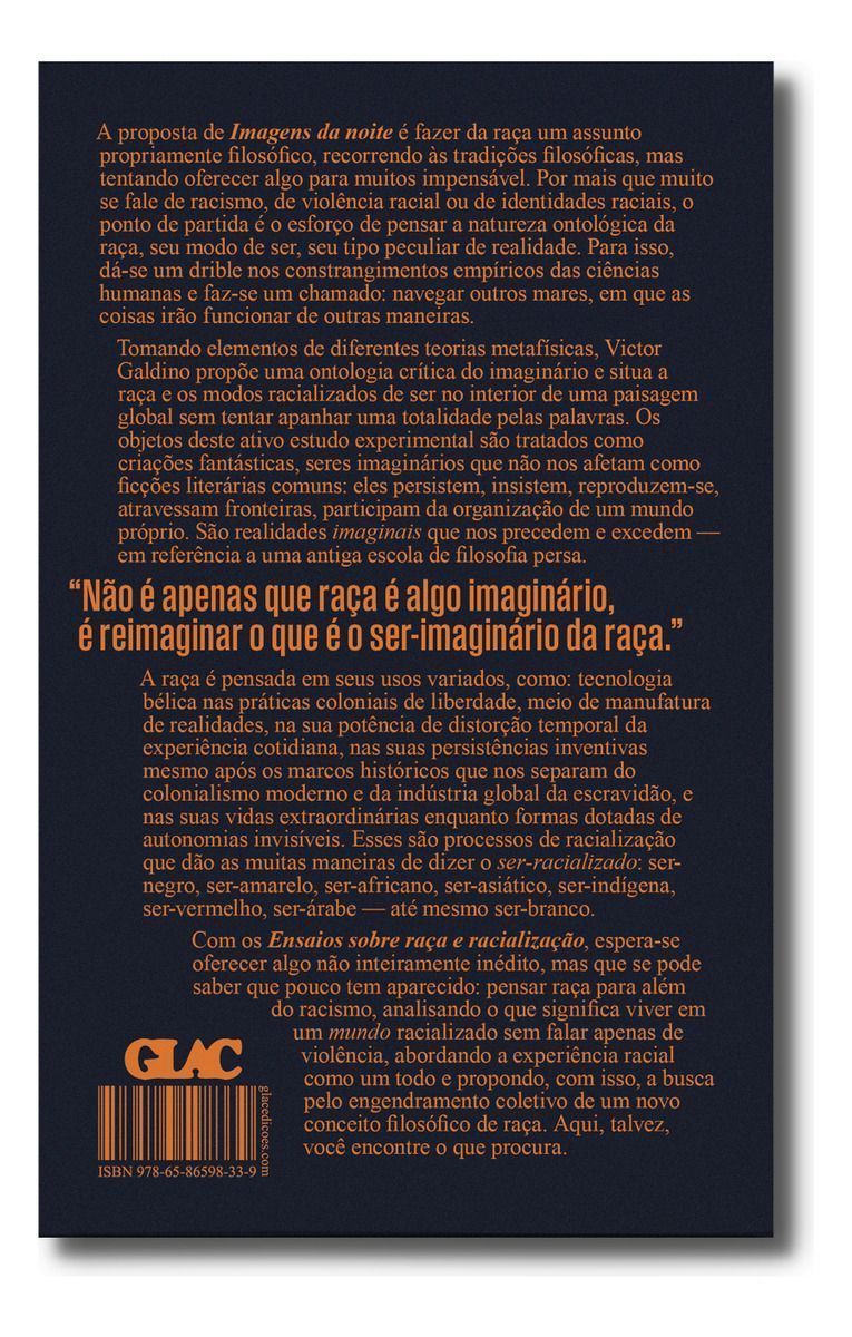 Imagens da Noite - Ensaios Sobre Raça e Racialização
