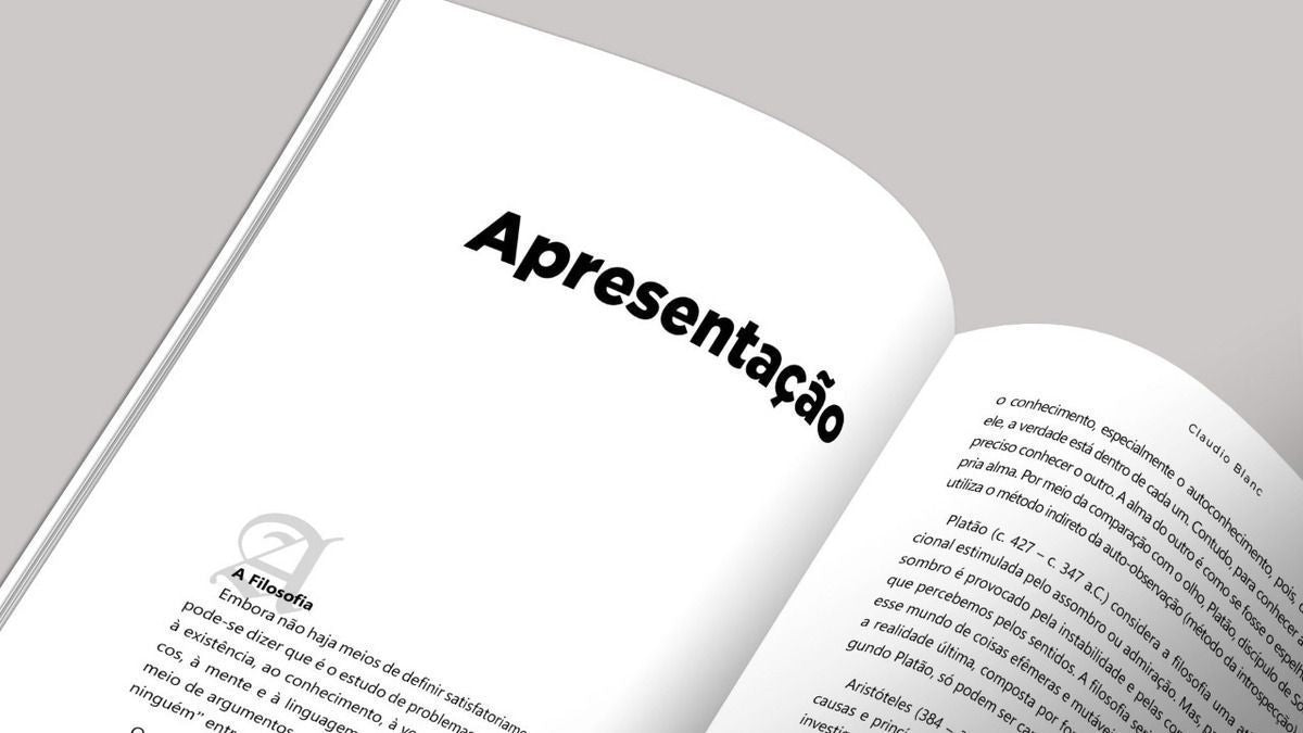 A História da Filosofia