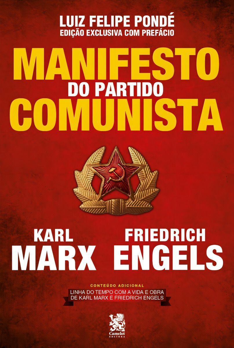Manifesto Do Partido Comunista - Capa Especial + Marcador De Páginas