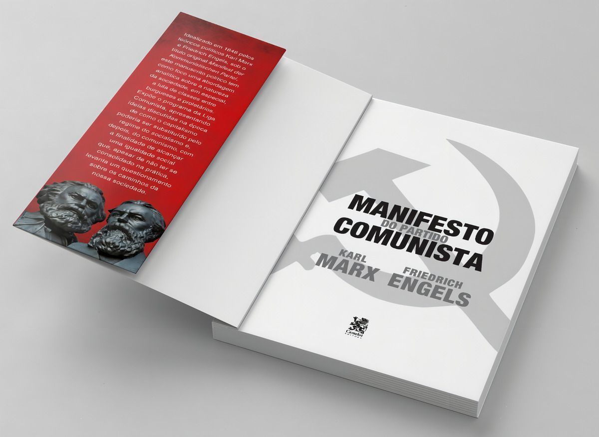 Manifesto Do Partido Comunista - Capa Especial + Marcador De Páginas