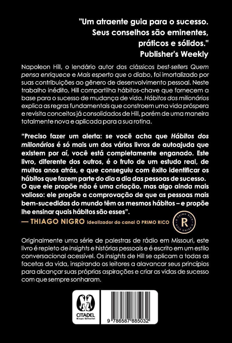 Hábitos dos Milionários