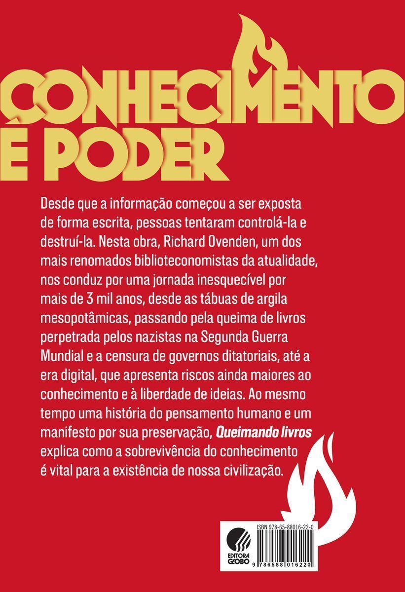 Queimando Livros - Uma História Sobre o Ataque ao Conhecimento