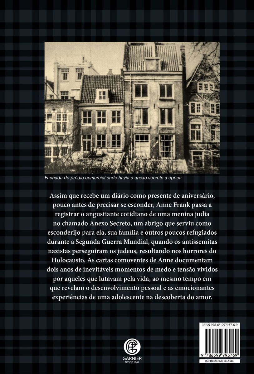 O Diário de Anne Frank - (3769) - (Garnier)