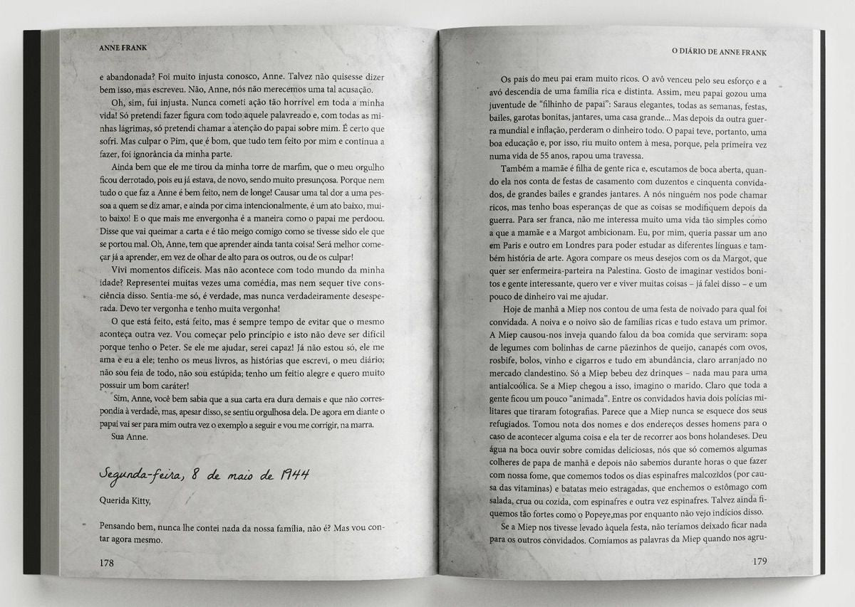 O Diário de Anne Frank - (3769) - (Garnier)