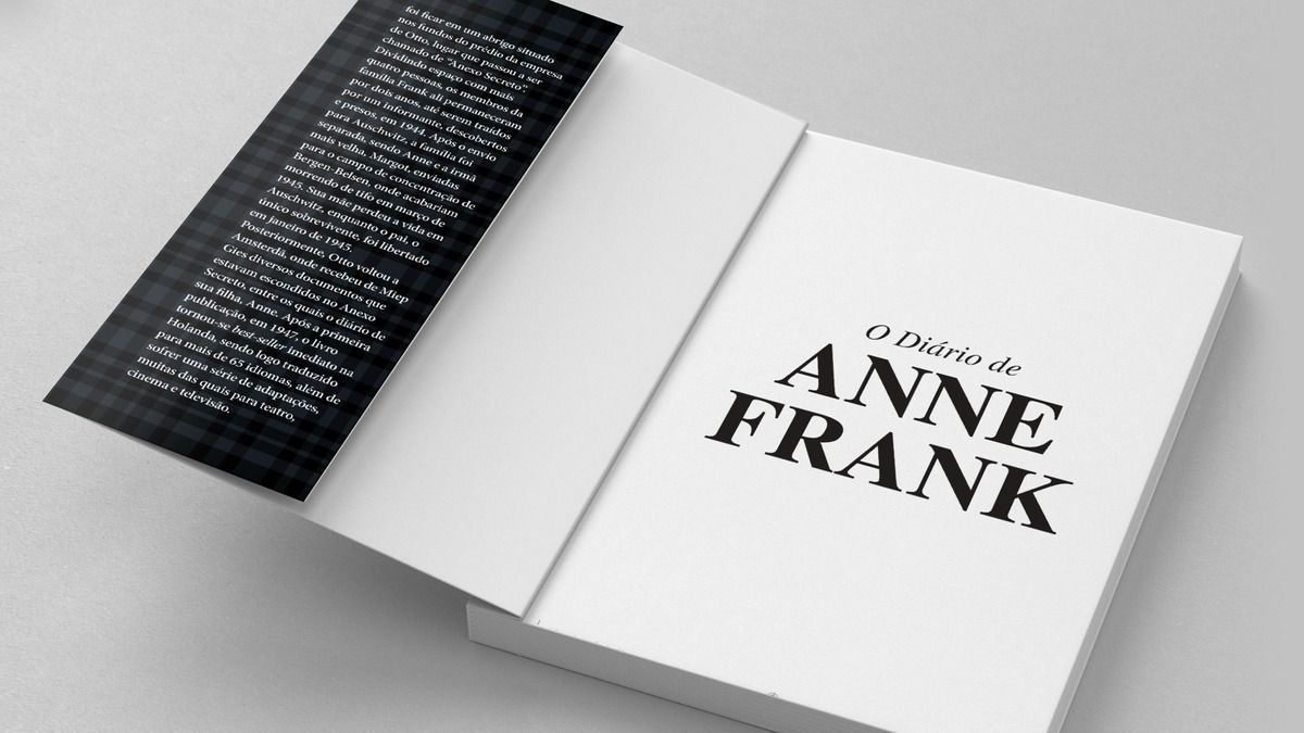 O Diário de Anne Frank - (3769) - (Garnier)