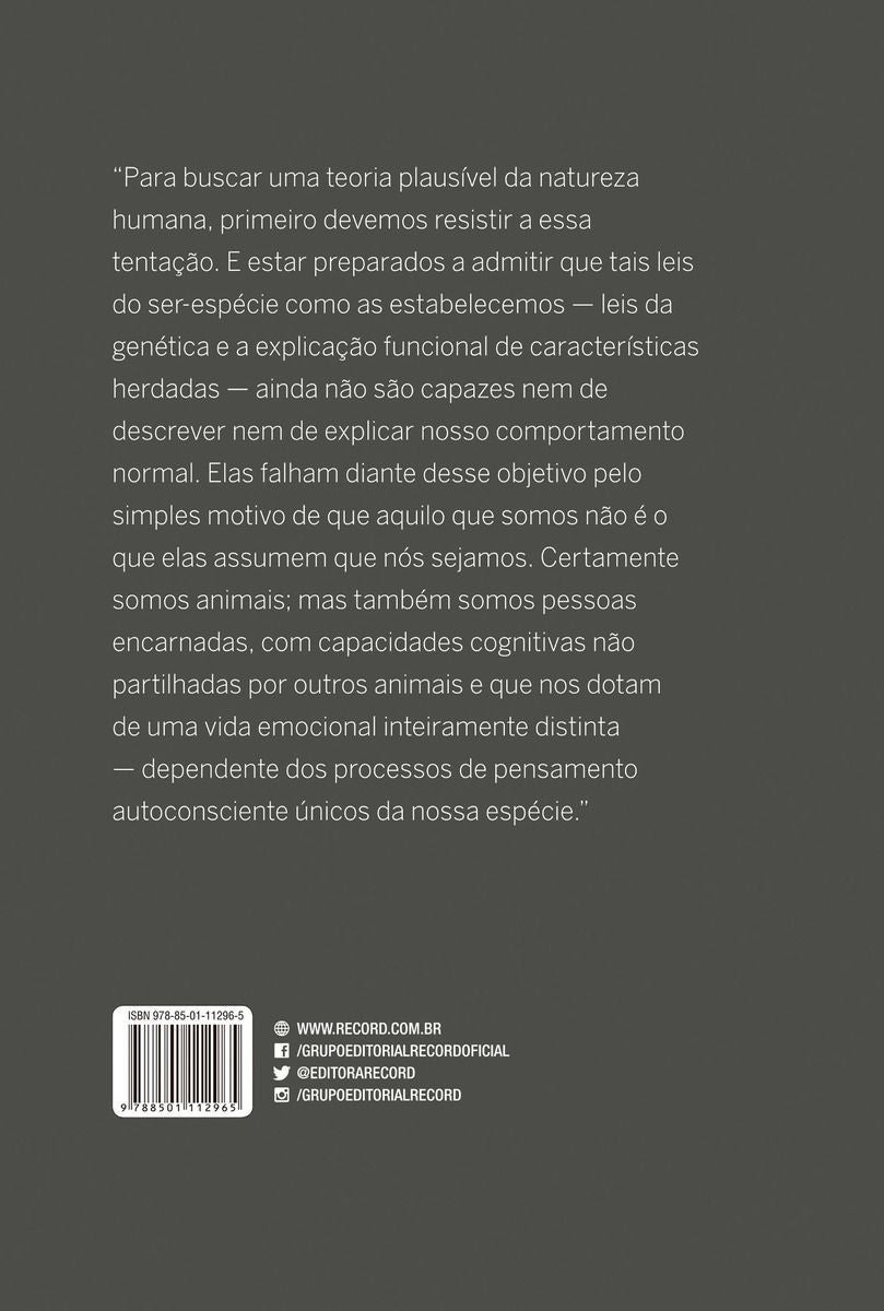 Sobre a natureza humana