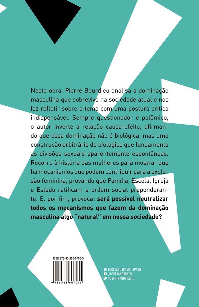 A Dominação Masculina - 15Ed/19