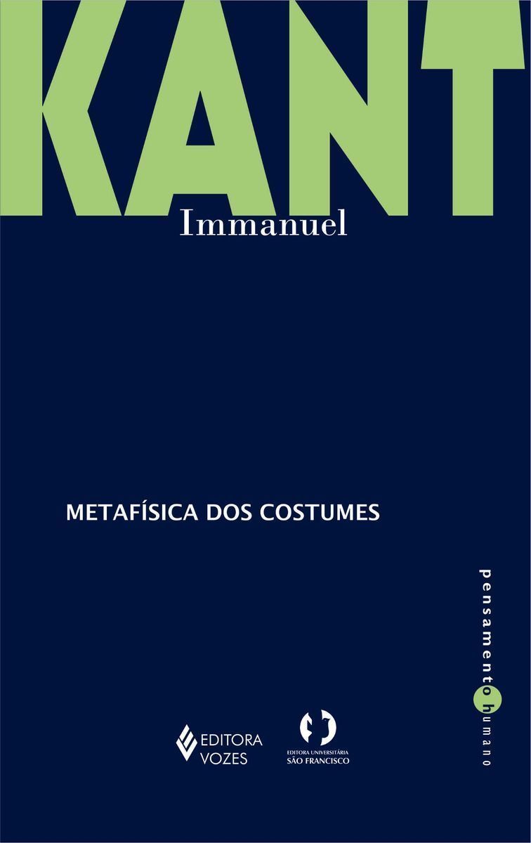 Metafisica Dos Costumes