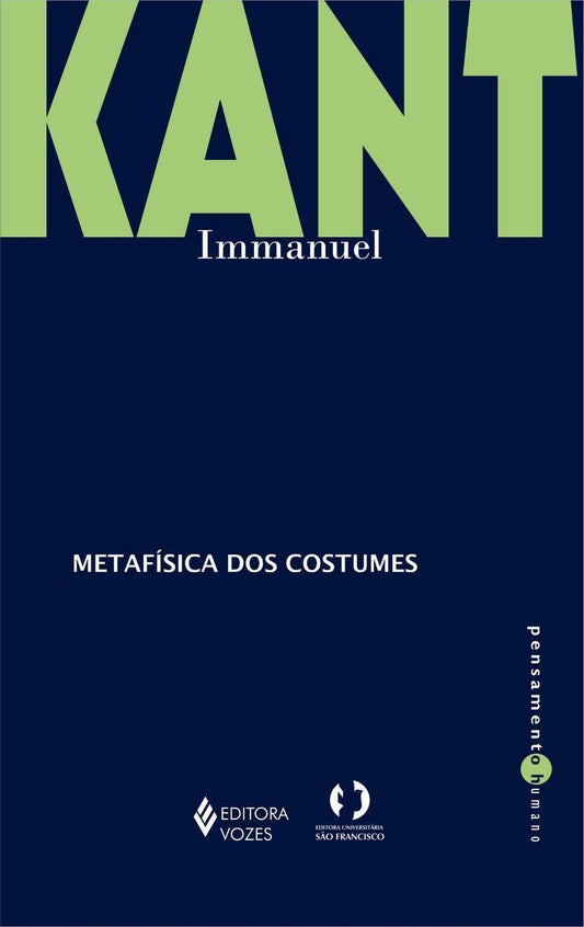 Metafisica Dos Costumes