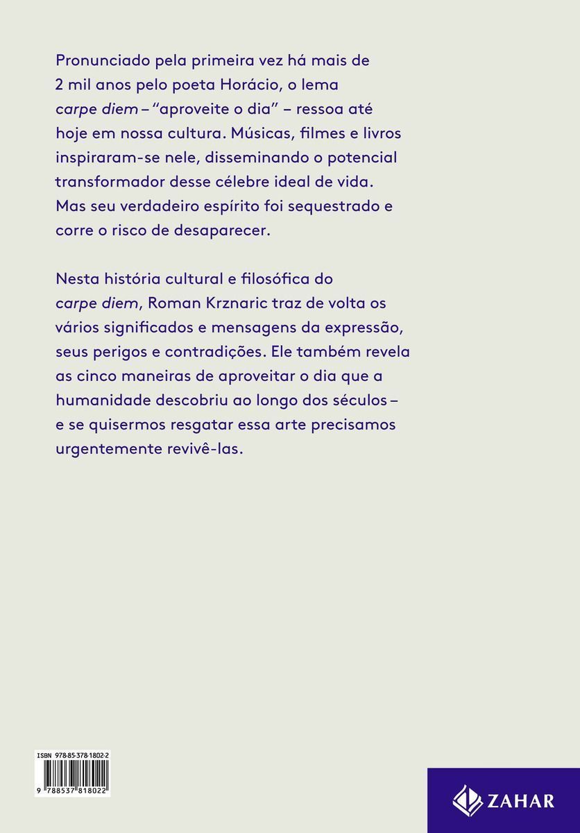 Carpe Diem - A Arte de Aproveitar a Vida
