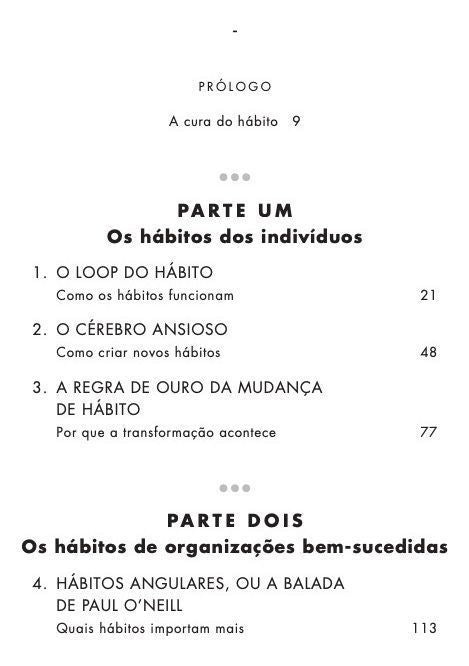 o Poder Do Hábito