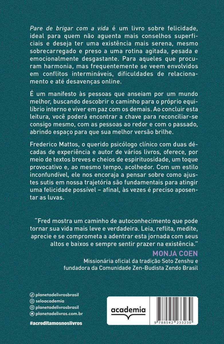 Pare de Brigar Com a Vida - Estratégias Inusitadas Para Se Levar Menos a Sério