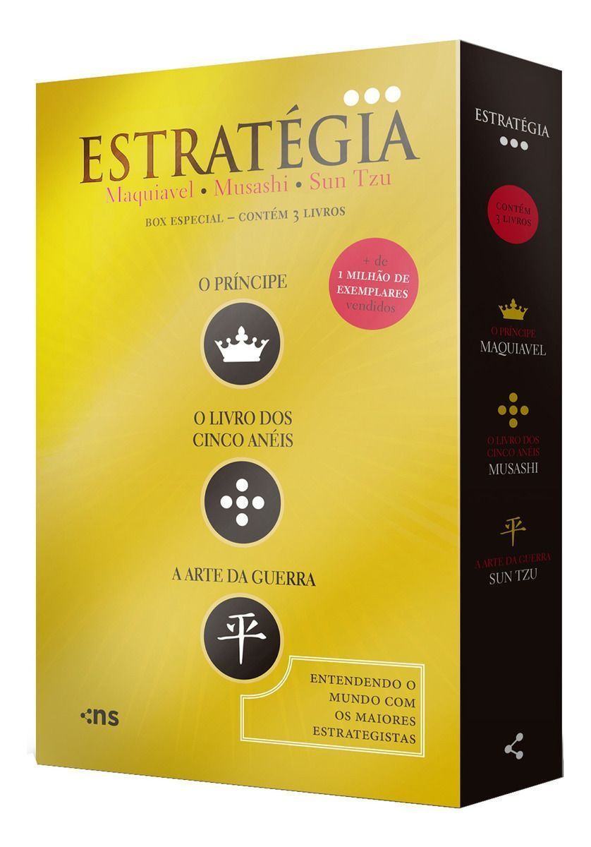 Box o Essencial Da Estratégia - 3 Volumes
