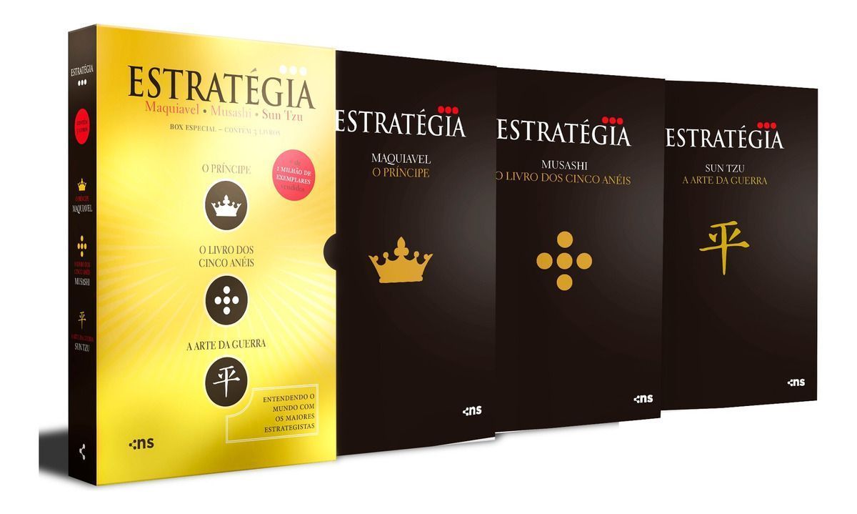 Box o Essencial Da Estratégia - 3 Volumes